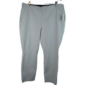 Old Navy Women's Pants Size 18 Khaki Chino Casual Pants Wow Pant Elastic Waist